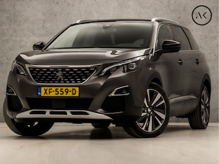 Peugeot 5008 1.6 PureTech GT-Line 7 Persoons 181Pk Automaat (PANORAMADAK, APPLE CARPLAY, GROOT NAVI, FOCAL AUDIO, ADAPTIVE CRUISE, LEDER, SPORTSTOELEN, 360 CAMERA, KEYLESS, GETINT GLAS, TREKHAAK, NIEUWSTAAT)