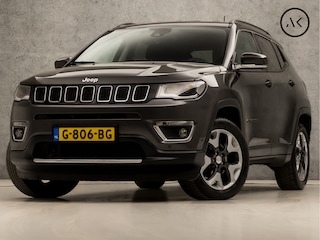 Jeep Compass 1.4 MultiAir Limited 141Pk (APPLE CARPLAY, GROOT NAVI, CAMERA, MEMORY SEATS, LEDER, LANE ASSIST, DAB+, NIEUWE APK, NIEUWSTAAT)