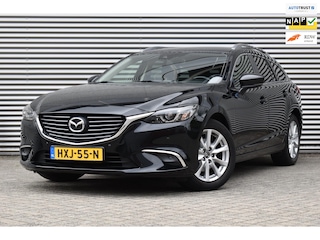 Mazda 6 Sportbreak 2.0 SkyActiv-G 145-PK, Airco, Ecc, Cruise, Navi, Pdc, Lmv.