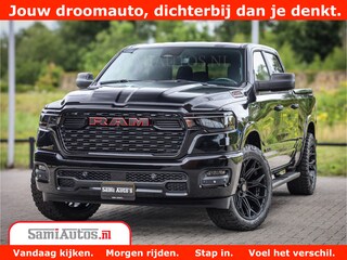 Dodge Ram TradesMan 6 Persoons Uitvoering | 420Pk 636Nm | Pick-Up | Comfortabele Dubbele Cabine met Royale 6 Zitplaatsen | BPM vrij | Nu Leverbaar uit Voorraad | Voorraad Nr 2217- 2911