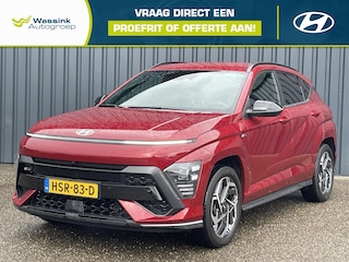 Hyundai Kona New 1.6 GDI HEV 141pk DCT N-Line Stoelverwarming Voor + Achter | Bose | Camera | Stuur Verwarming | Adaptive Cruise | Stoelen Voor Elektrisch Verstelbaar