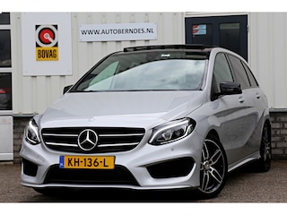 Mercedes-Benz B-klasse 180 AMG Night Edition Plus Aut.*NL-Auto*Perfect Onderh.*Pano/Nightpakket/Navi/Cruise-Control/Climate-Control/Sfeer/LED/Parkeersens.V+A/18 inch LM*