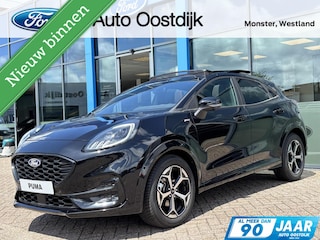 Ford Puma 1.0 EcoBoost Hybrid ST-Line 125PK Automaat NIEUW MODEL!! Panodak Afn. Trekhaak Winterpack MATRIX-LED Elek. Achteklep Adaptieve Cruise SYNC4 Keyless Navi Privacy Glass *Full Options*
