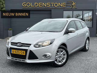 Ford Focus Wagon 1.0 EcoBoost Edition Plus Navi,Trekhaak,125pk,Clima,Cruise,6 Bak,Pdc V+A,Lm velgen,Apk tot 01-2026