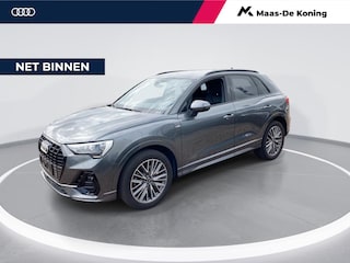 Audi Q3 45 TFSIe 180kW/245PK S-Line · Apple Car Play · Camera + Parkeersensoren · 19'' Velgen · Leder/stof