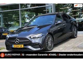 Mercedes-Benz C-klasse 300 e AMG Line Limited PANO-DAK SFEERVERLICHTING!
