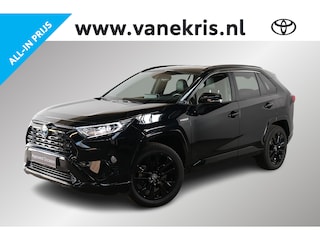 Toyota RAV4 2.5 Hybrid Black Edition JBL, 1e eigenaar, NL auto , Alarm, 360 camera
