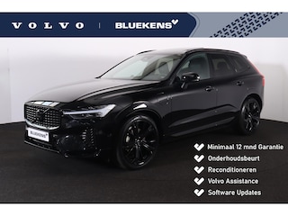 Volvo XC60 T8 Recharge AWD Ultra Black Edition - LONG RANGE - Luchtvering - Panorama/schuifdak - IntelliSafe Assist & Surround - 360º Camera - Adaptieve LED koplampen - Verwarmde voorstoelen & stuur - Parkeersensoren voor & achter - Elektr. bedienb. voorstoelen met geheugen - Head up display - Draadloze tel. lader - Extra getint glas - 21' LMV