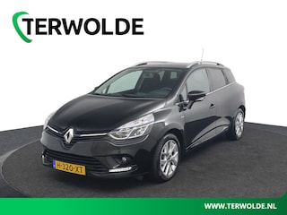 Renault Clio Estate 0.9 TCe Limited | Origineel Nederlands | Airco | Parkeersensoren achter | Multimediasysteem | Navigatie | Keyless entry & start | Elektrisch bedienbare ramen | Apple Carplay | Android Auto |