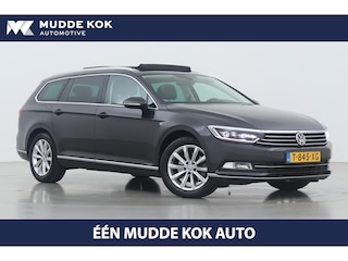 Volkswagen Passat Variant 1.6 TDI Highline Business R | Incl. BTW | Automaat | Panoramadak | Vol-Leder | Getint Glas | Camera