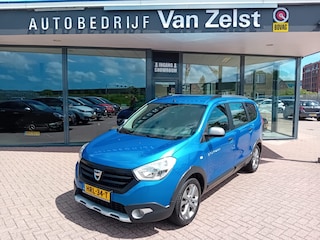 Dacia Lodgy 1.2 TCe Stepway 7p., Airco, Multimediasysteem, Cruise control, Navigatie, Parkeersensoren, Elektrische ramen en spiegels, Centrale vergrendeling met afstandsbediening, BOVAG