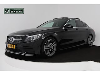Mercedes-Benz C-klasse 200 Business Solution AMG (PANORAMADAK, SFEERVERLICHTING, NAVIGATIE, CAMERA, STOELVERWARMING)