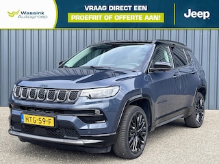 Jeep Compass 1.3T 4XE 240pk EAWD Aut S I Navigatie I Carplay I Stoel/stuurverwarming I Elektrische achterklep I Adaptive Cruise I