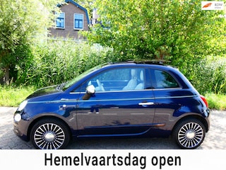 Fiat 500 1.2i 4-Cilinder 1e eig. RIVA Clima Cruise Leder Navi Schuifdak