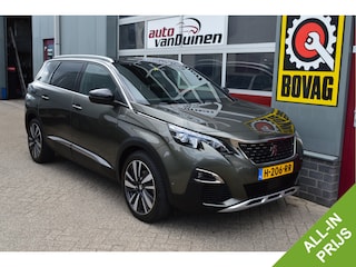 Peugeot 5008 1.2 PureTech GT-Line O.a; Bomvol, Afn. Haak, Pano, ACC, Carplay, Leder, Etc. All-in prijs!