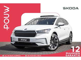 Skoda Enyaq iV 80 204pk First Edition High | Panoramadak | Trekhaak | Warmtepomp | Leer
