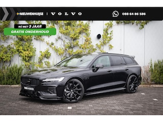 Volvo V60 2.0 T6 Plug-in hybrid AWD Plus Dark | Adaptieve Cruise Control | Elektr. schuif-\-kanteldak | Extra getint glas | Elektr. verstelbare stoelen | 19" velgen | Harman Kardon Audio | Stoel + stuurverwarming | parkeercamera |