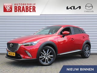 Mazda CX-3 2.0 SkyActiv-G 120 SkyLease GT | Automaat | Stoelverwarming | Camera | Navi | HUD | LED | Cruise | 18" LM |