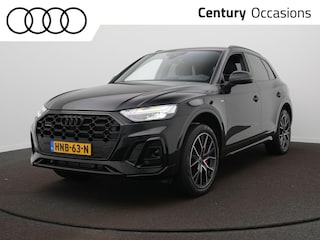 Audi Q5 55 TFSI e S edition Competition | carbon | nappa leder rood stiksel | stoel geheugen |