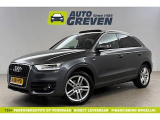Audi Q3 2.0 TFSI quattro S-Line 170PK Pano LED Camera Trekhaak Clima Cruise Navi PDC 18"LMV