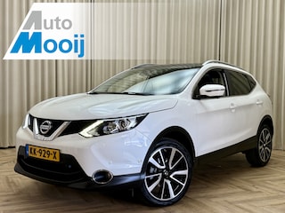 Nissan Qashqai 1.2 Tekna *Panodak* Leder / Stoelverwarming / Keyless / 360 Camera / Navigatie / Cruise / 19'' LMV
