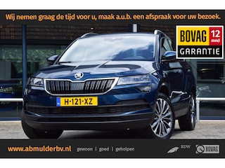 Skoda Karoq 1.5 TSI 150PK ACT Business Edition DSG Automaat | Org. NL | BOVAG Garantie | Trekhaak | Adaptive Cruise Control | Full LED | 18'' Velgen All Season Banden | Stoel/Stuur/Voorruitverwarming |