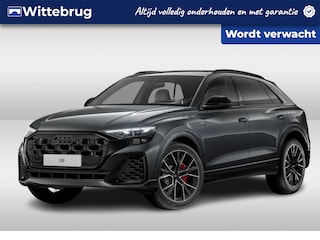 Audi Q8 55 TFSI e 394pk quattro Pro Line S | Panoramadak | Head Up | Nachtzicht | Leder | Memory | Servo | Bang & Olufsen | 22" LM velgen | Optiek zwart plus