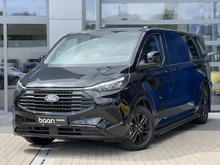 Ford Transit Custom 320 2.5 PHEV L2H1 Black Platinum DC | 2x schuifdeur | 0,99% Fin. Lease | Leder | Driver Assistance Pack Ultimate