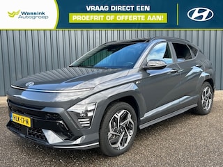 Hyundai Kona 1.6 GDI HEV 141pk DCT N Line Sky | Bose | Stoelverwarming | Stoelverkoeling | 360° Camera | Schuif-/Kantel Dak | Adaptive Cruise Control |