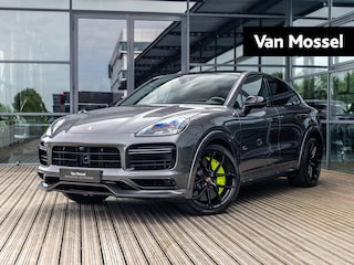 Porsche Cayenne 4.0 Turbo S E-Hybrid | SPORTDESIGN | SPORTCHRONO | 22 INCH TURBO GT WIELEN | TECH ART SPOILERPAKKET | BURMESTER | 360 CAMERA | SOFTCLOSE | PASM | PDLS+ | STOELVENTILATIE | 18-WEG STOELEN | PANORAMA | NL GELEVERD | 4-WIELBESTURING |