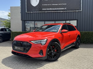 Audi e-Tron 55 quattro advanced Pro Line Plus. S-Line 95 kWh Full options Unieke uitvoering volledig dealer onderhouden!!