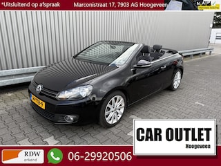 Volkswagen Golf Cabriolet 1.2 TSI BlueMotion Navi, Leer/Alc, CC, PDC, Multimedia, PDC, LM, z.g.a.n. APK – Inruil Mogelijk –