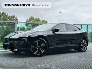 Polestar 4 Long Range Single motor 100 kWh / Pano. dak / Elek. verstelbare voor+achterstoelen / Voor+achterstoelen verwarmd / Harman Kardon / 360 camera /