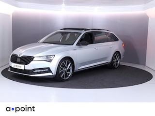 Skoda Superb Combi 1.5 TSI ACT Sportline Business 150 pk Automaat (DSG) | Verlengde garantie | Navigatie | Panoramadak | Parkeersensoren | Achteruitrijcamera | Adaptieve cruise control |