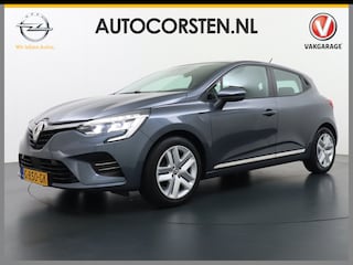 Renault Clio 1.0T101PK Apple Carplay Android Navi* Airco Cruise C Keyless Led DAB Zen Lmv Lichtsensor Bluetooth ESP Verkeersbord detectie Hill hold 1.065KG Lediggewicht, laag in de wegenbelasting