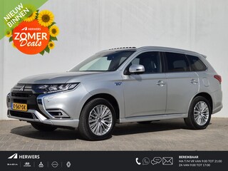 Mitsubishi Outlander 2.4 PHEV Plug-in Instyle Automaat / Trekhaak afneembaar / Trekgewicht 1500 kg / Elektrische achterklep / Rondomzicht camera / Stuur- en Stoelverwarming / Adaptief CC / Glazen schuif- en kanteldak /