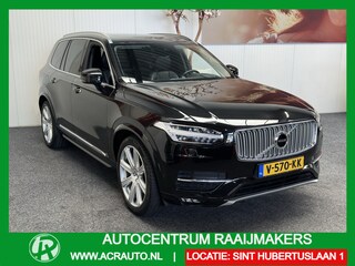 Volvo XC90 2.4 INSCRIPTION NAVIGATIE ADAPTIVE CRUISE CONTROL APPLE CARPLAY/ANDROID PANORAM SCHUIF/KANTELDAK RIJSTROOKSENSOREN DODEHOKSENSOREN ACHTERUITRIJCAMERA UITKLAPBARE TREKHAAK LUCHTVERING ZEER MOOI !! Brgl