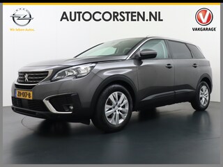Peugeot 5008 T131PK 7-Pers. Navi 360°Camera Apple Carplay Android Ecc Cruise control Led Pdc V+A Verkeersbordlezer Visio park 1 3de Zitrij Pack City Privacy Glas Draadloze telefoonlader Connected services Lmv 17" Regensensor Rijstrooksensor Verkeersbord detectie Blue Executive 1e Eigenaar Orig.NLse auto! DISTRIBUTIE=VERVANGEN 6-2024