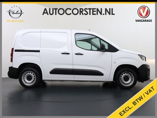 Peugeot Partner 1.5 BlueHDI Premium Euro 6 Navi PDC Apple Carplay Android Mirror-Link Airco Cruise Control Bluetooth Led PDC Connected services Betonplex Lat om Lat betimmering Schuifdeur Wifi 1e Eigenaar Euro 6