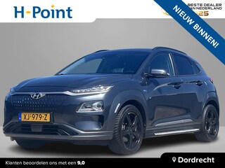 Hyundai Kona EV Premium 64 kWh | Adaptieve cruisecontrol | Head up display | Lederen bekleding | Sidebars |