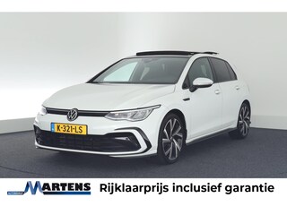 Volkswagen Golf 1.5 TSI 130pk 2x R-Line Oryx Wit Panoramadak Harman Kardon Stoelverwarming Navigatie