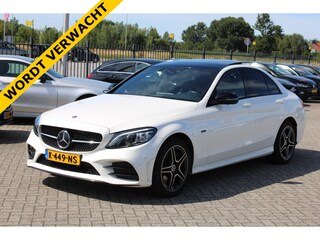 Mercedes-Benz C-klasse 300e AUT9 AMG Limited NIGHT PANORAMADAK DISTRONIC VIRTUAL 360-CAMERA NL AUTO