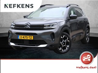 Citroën C5 Aircross SUV Plus Hybrid 136pk Automaat | Navigatie | Achteruitrijcamera | Climate Control | Adaptieve Cruise Control | Parkeersensoren v+a | Stoelverwarming | Keyless | Dodehoeksensor | Comfortstoelen Leder/Alcantara | Led koplampen | Apple Carplay / Android Auto | Bluetooth | DAB+ radio | Donker getint glas | 18" lichtmetalen velgen |