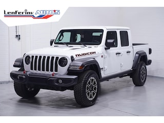 Jeep Gladiator 3.6 V6 285 pk Rubicon Grijs Kenteken 2-Zits Navi Leder Zwart, Adapt. Cruise, Targa Dak, Trekhaak, Uniek