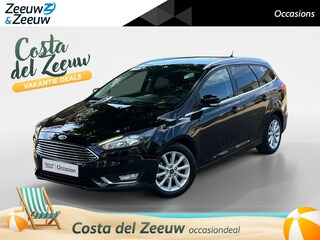 Ford Focus Wagon 1.0 Titanium 125PK | Navigatie | Trekhaak | Privacy Glass | Parkeersensoren | Bluetooth | Climate Control | Cruise Control