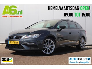 Seat Leon ST 1.5 TSI FR Business Intense 131PK Virtual Cockpit 18 inch LMV Half Leder Beats Audio Navigatie Clima Cruise Sfeerverlichting