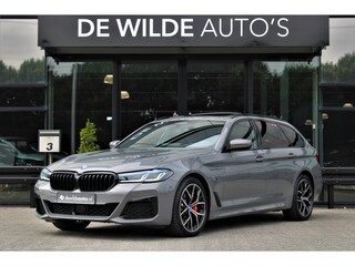 BMW 5-serie Touring 530e xDrive M-sport 292pk M-seats Pano 4-wielsturing Harman/Kardon Head-up Memory 360-camera Laser