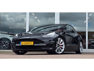 Tesla Model 3 Performance AWD 75 kWh Carbon Premium Audio 20"LM Velgen Mooi!