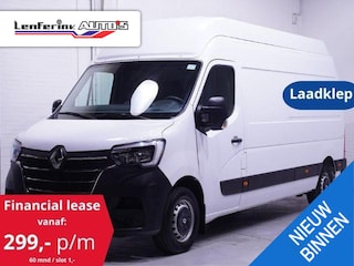 Renault Master 2.3 dCi 135 pk L3H3 LAADKLEP Airco Cruise control, Audio, 3-Zits, APK 07-2026