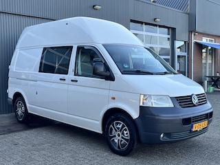 Volkswagen Transporter 2.5 TDI 340 130pk L2H3 BTW vrij! Automaat Airco Trekhaak Stroomvoorziening Stand kachel Bestel 3-Persoons Euro 4 Ideaal voor ombouw naar Camper Kamper!!!
